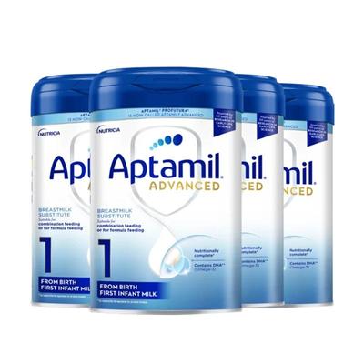 爱他美白金版1段进口800g奶粉