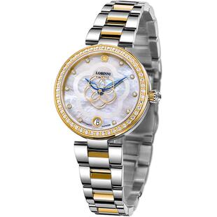 【新年礼物】罗宾尼女士手表女款防水贝母简约机械表女表送女友