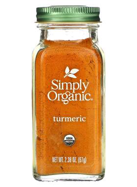 Simply Organic进口有机姜黄粉佐料调味料食品烹饪香料辛辣美味