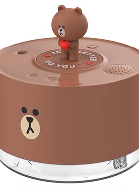 LINEFRIENDS布朗熊加湿器音箱
