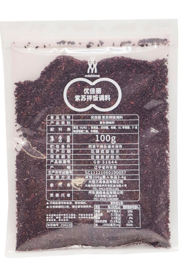 100g优佳丽紫苏拌饭料包邮