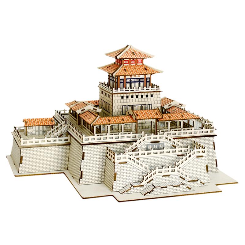 中学生拼装模型3d立体拼图
