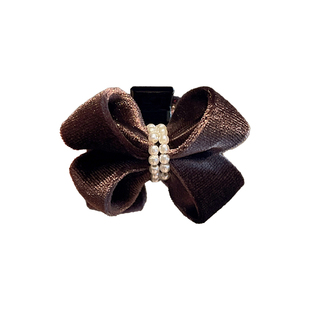 蝴蝶结珍珠发夹女半扎发抓夹后脑勺头发夹子2026新款小号发卡头饰