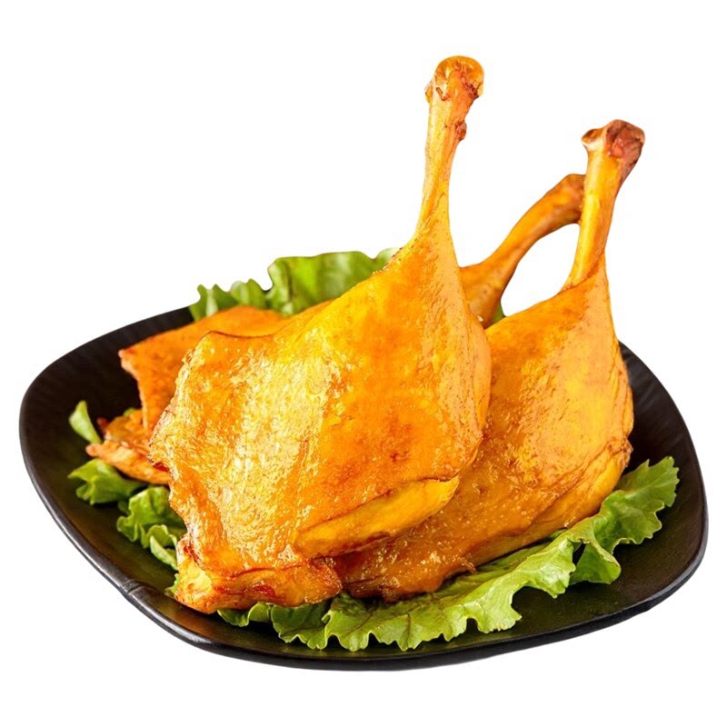 6个大鸭腿开袋即食鸡腿五香卤肉麻辣鸭肉零食速食小吃充饥熟食