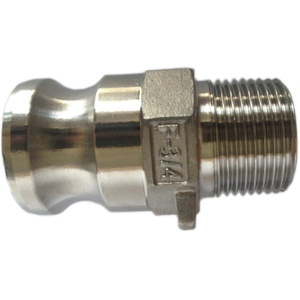 304不锈钢快速接头F型外螺纹接头外螺纹快速接头F型4分6分1寸DN50