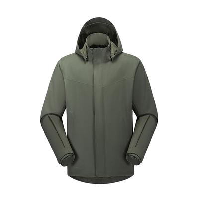 VAUDE巍德运动户外软壳冲锋衣轻量耐磨夹克徒步可拆卸男士外套