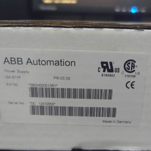 议价SA811F ABB模块3BDH000013R1