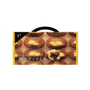 【春节不打烊】日本零食C3烤提拉米苏巧克力夹心蛋糕点心甜品礼盒