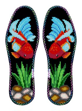 孔雀鱼鸿运玫瑰七层棉布带花边