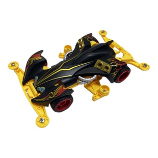 捷品四驱车喷漆车壳黑魔鬼司令S2底盘拼装赛车男孩玩具礼物