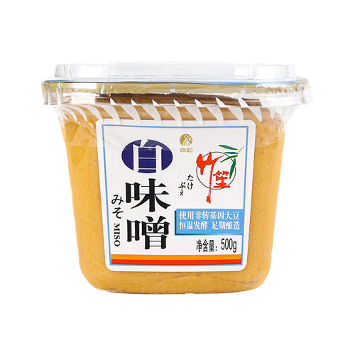 欣和竹笙白味噌500g拉面汤底增鲜速溶味增酱日式大酱汤速食汤料包