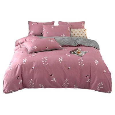 冬季单面珊瑚绒四件套床笠款