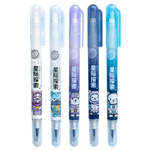 双头消字笔无痕消字液小学生练字专用笔魔笔可擦复写笔钢笔练字消除笔自动消失笔芯摩易擦蓝可替换墨囊热消笔