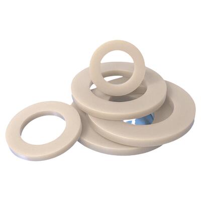 PEEK耐高温耐酸碱绝缘平垫片