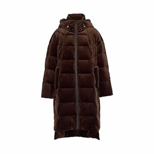 AUM奥姆2025冬专柜正品 鹅绒 厚 灯芯绒羽绒服外套M1FZ4914Y 5680