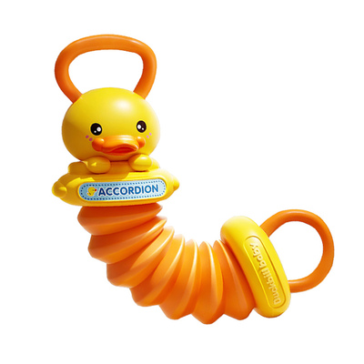 婴儿手拉风琴抓握训练益智早教