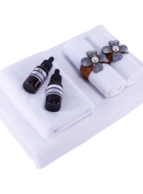 卫生间装饰品小摆件毛巾浴巾套装