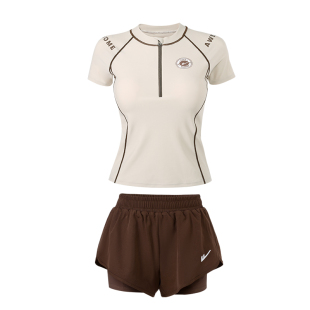 回力泳衣女款分体女士2025新款保守学生显瘦遮肉平角温泉游泳套装