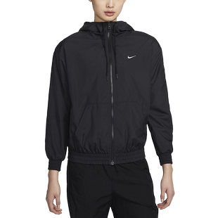 NIKE耐克春季新款女子梭织外套运动宽松休闲连帽夹克FV6299
