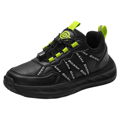 dickies童鞋男童2026新款春季黑色儿童运动鞋男孩中大童跑步鞋子