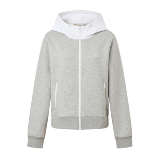 【夏季新品】GOLDEN BEAR/金熊女士2026年休闲连帽卫衣拉链开衫