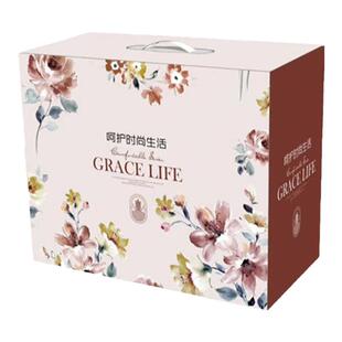 秋冬被子包装礼盒蚕丝被礼品盒羊毛被盒子羽绒被纸盒现货可加logo