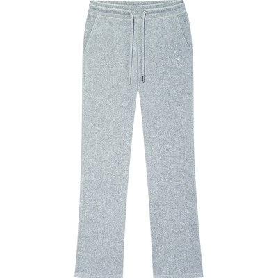 JuicyCouture橘滋微喇丝绒长裤