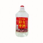 彩女淡雅枣香型枣酒42度5L大桶装白酒阜平枣酒原浆纯枣酿造畅饮装