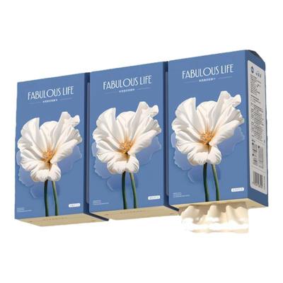 漫花悬挂式抽纸家用实惠装