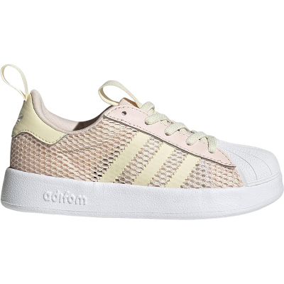 Adidas/阿迪达斯正品三叶草小童网眼透气经典轻便休闲鞋JR7413