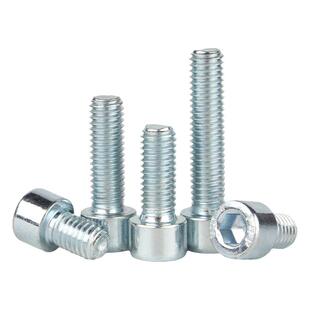 8.8级镀锌内六角螺丝螺钉圆柱头螺栓M3M4M5M6M8M10M12M16M18M20