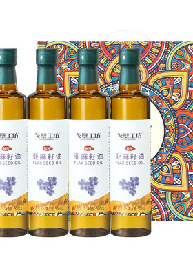 戈壁工坊有机亚麻籽油食用油