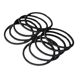 皮筋女耐用头绳扎高马尾发绳发量大发圈黑色高弹丸子头硅胶橡皮筋