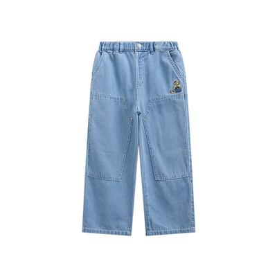 TeenieWeenieKids直筒牛仔长裤