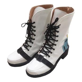 漫工坊明日方舟令cos鞋子定制动漫游戏人物cosplay男靴子来图定做