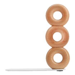 实木书立桌面创意立式书夹书靠书挡板学生用收纳榉木办公室文件架