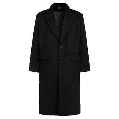 830g100%澳洲羊毛长款西装大衣