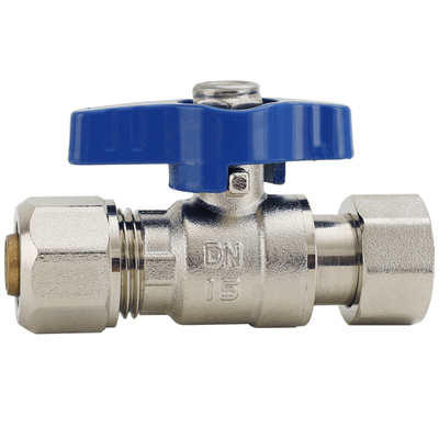 4分球阀全铜内丝燃气开关铝塑管