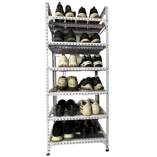 角钢材料家用阳台万能三角铁架子定制鞋架花架收纳落地式置物架