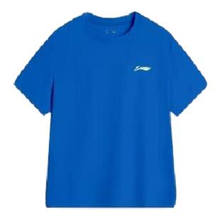 李宁儿童速干衣短袖T恤男童装2026新款夏季女孩子宽松透气运动服