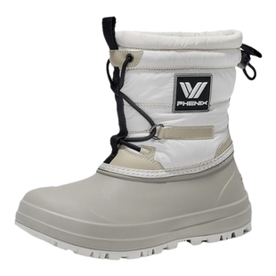 phenix菲尼克斯BOOTS户外雪地靴女厚底防水加绒儿童保暖棉鞋短靴