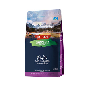 美斯猫粮鳕鱼果蔬亮目改善泪痕美毛营养发腮布偶美短成幼猫通用