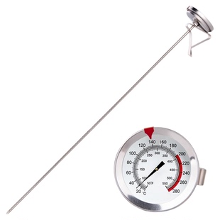 油温计商用家用厨房高精度油锅温度计测温烘焙油炸表油温测量计