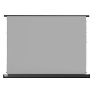 Oley抗光电动地拉幕布自动升降地升幕4K高清免打孔家用投影布屏幕