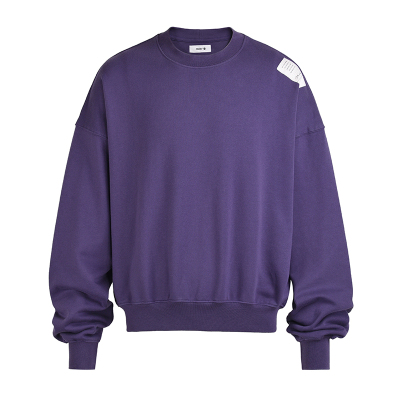 基础款纯色圆领卫衣男