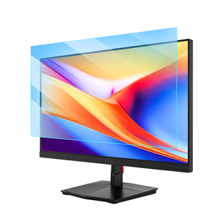 防反光台式电脑屏幕膜防蓝光显示器保护膜磨砂防眩光阳光19寸贴膜21.5/24/27寸显示屏高清护眼定制软膜23屏保