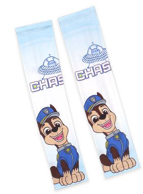 汪汪队儿童防晒冰袖宝宝冰丝袖套