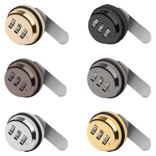 衣柜门密码锁抽屉办公桌门口鞋柜铁皮文件柜式柜门橱柜门报箱简易