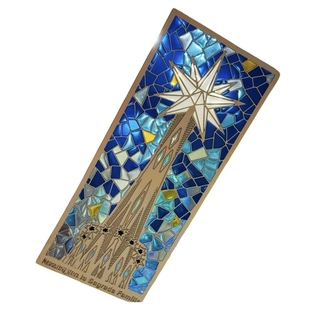 西班牙巴塞罗那米拉之家金属透光书签冰箱贴旅游打卡收藏品伴手礼