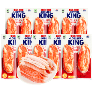 【自营】思潮大林蟹肉棒king真蟹柳即食低脂韩国蟹肉蟹棒至03月29